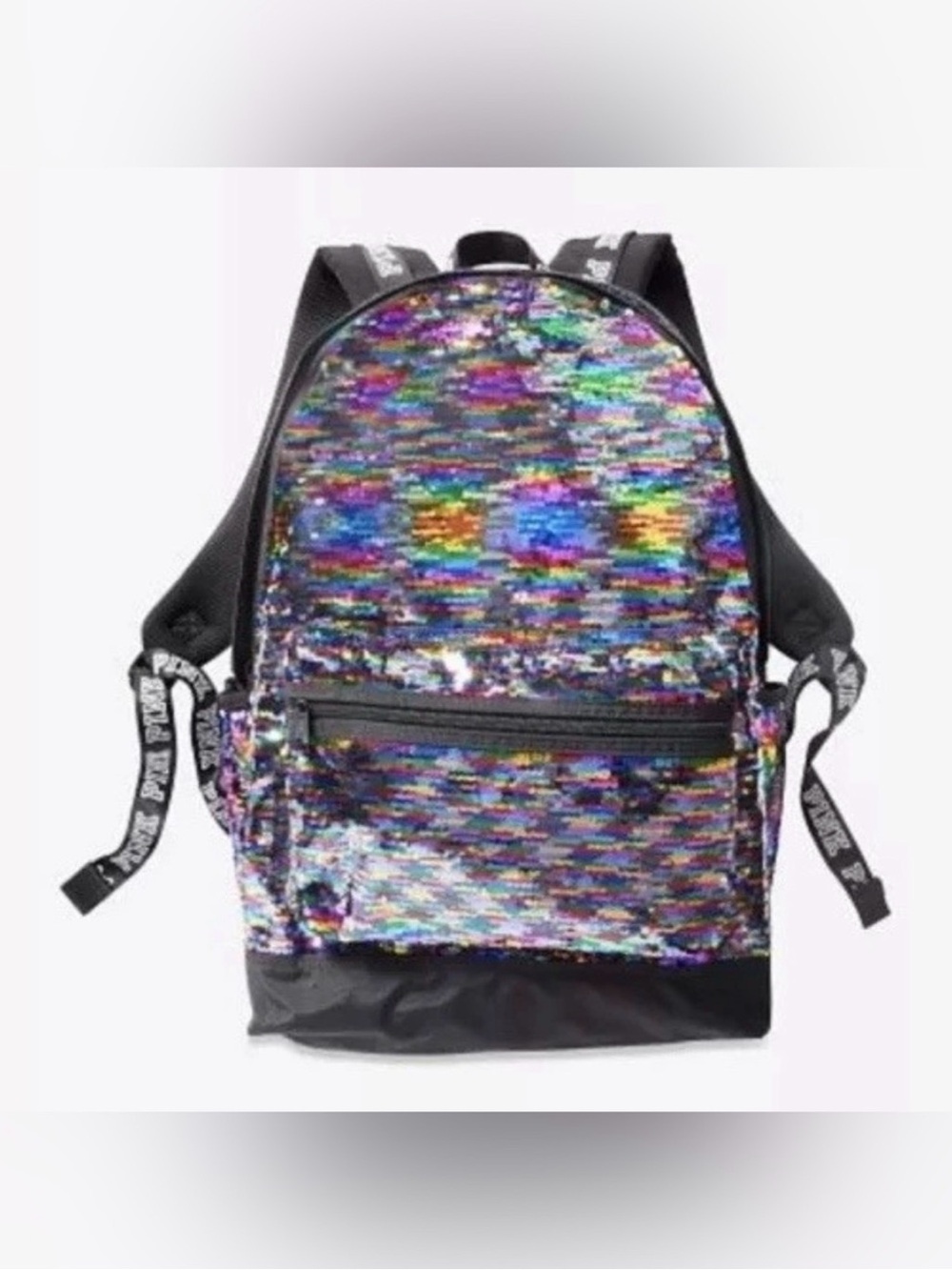 NWT VS PINK Sequin Multicolor Backpack - Women Bags